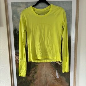 Lululemon Swiftly Tech Long Sleeve Race Size